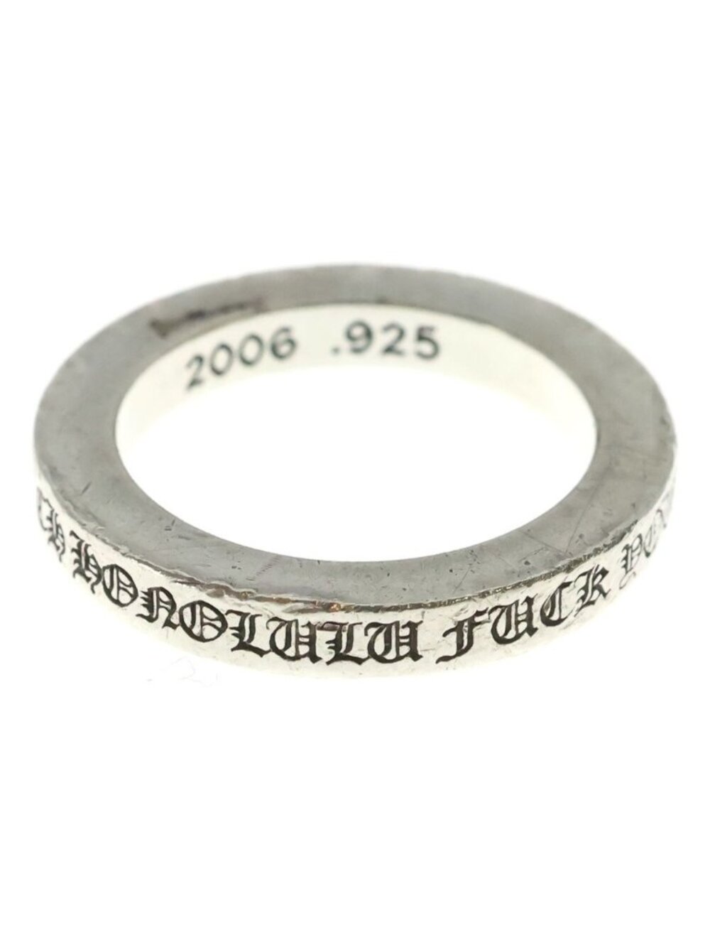 Chrome Hearts Spacer Ring Silver